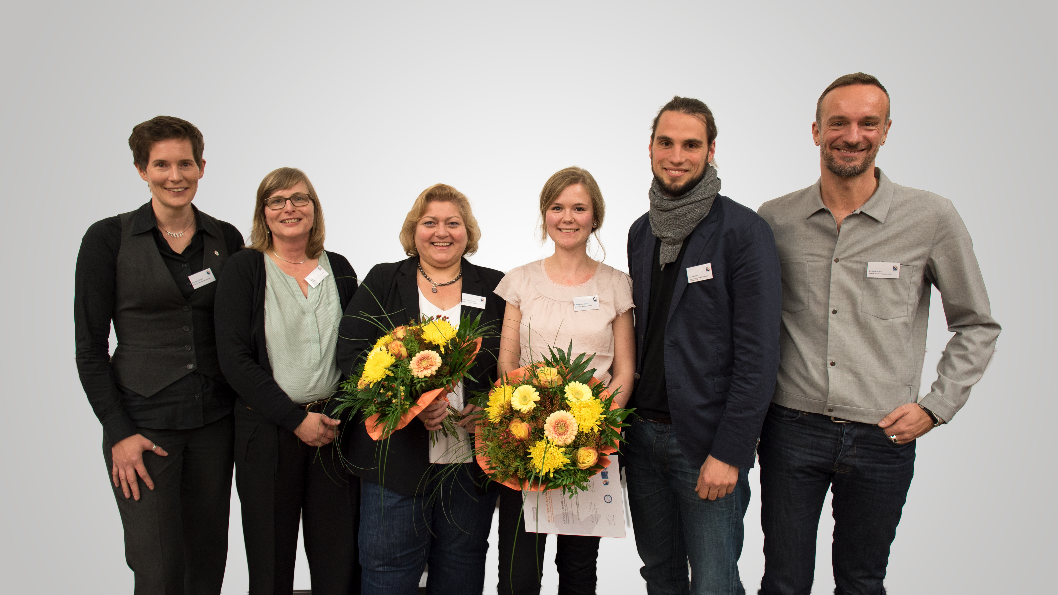  All Jenny-Gusyk prizewinners of the year 2015 together with Mrs. Künneke, Mrs. Gäckle and Mr. Schulz